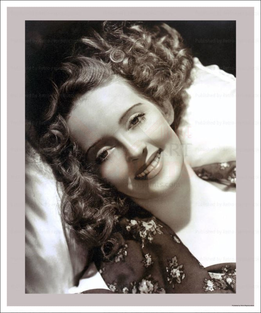 Barbara Stanwick, Hollywood Actress, vintage photo, photographic print - Vintage Art,