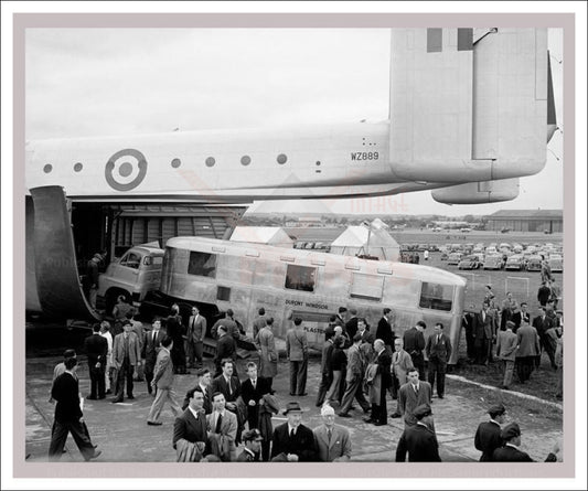 Blackburn Beverly Freighter Transport 1950's, photographic print - Vintage Art, canvas prints