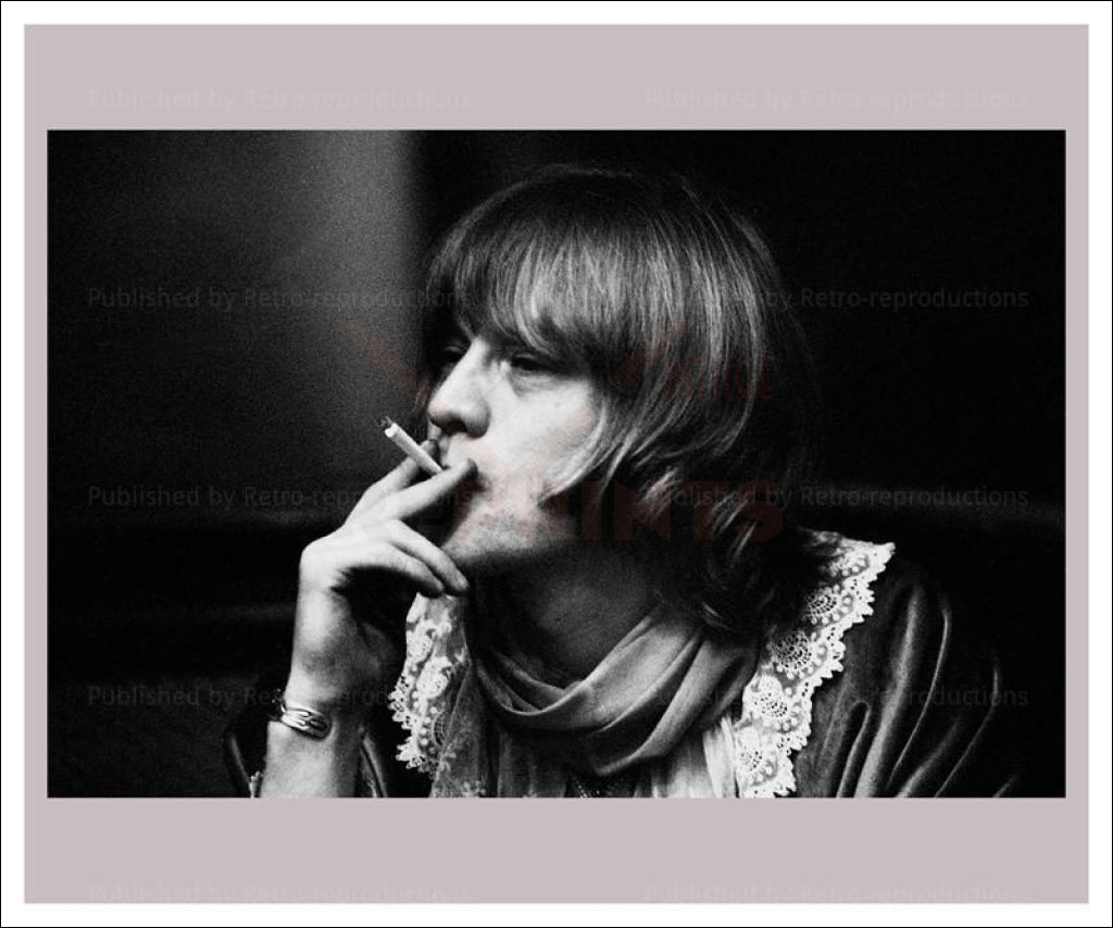 Brian Jones - Rolling Stones, photographic print - Vintage Art, canvas prints