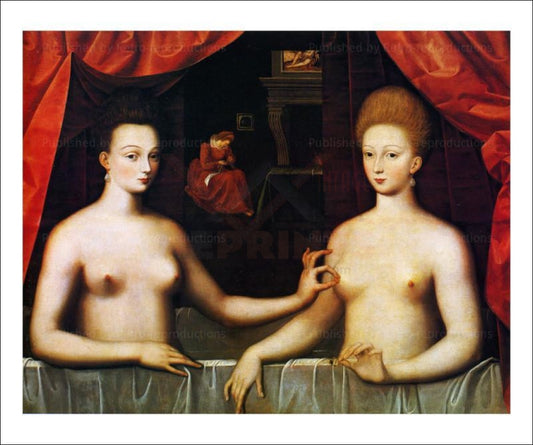 Femmes au Bain - Edgar Degas - Vintage Art, canvas prints