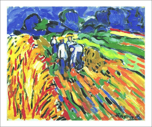 Les Ramasseurs de Pommes - Vintage Art, canvas prints, Maurice de Vlaminck