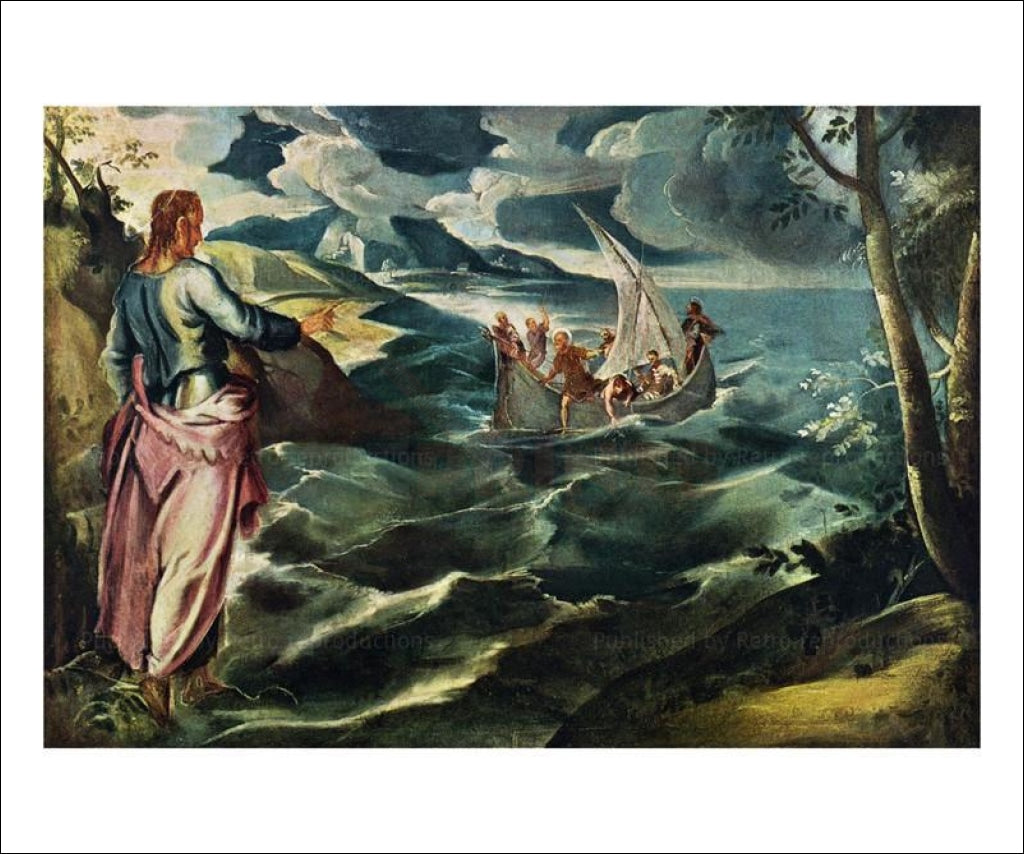 La Peche Miraculeuse 1518 - Vintage Art, canvas prints