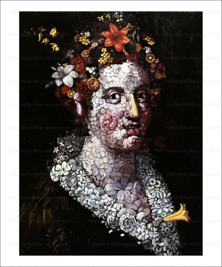 Flore - Vintage Art, canvas prints