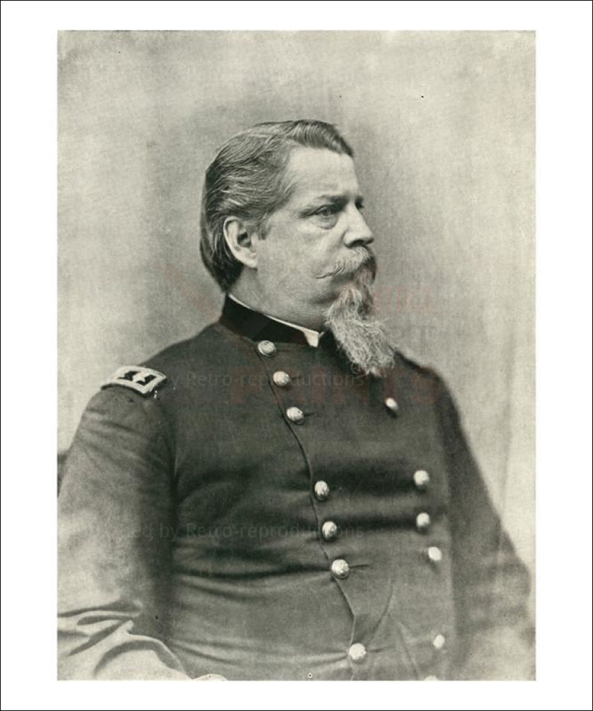 General Winfield Scott Hancock - Vintage Art, canvas prints