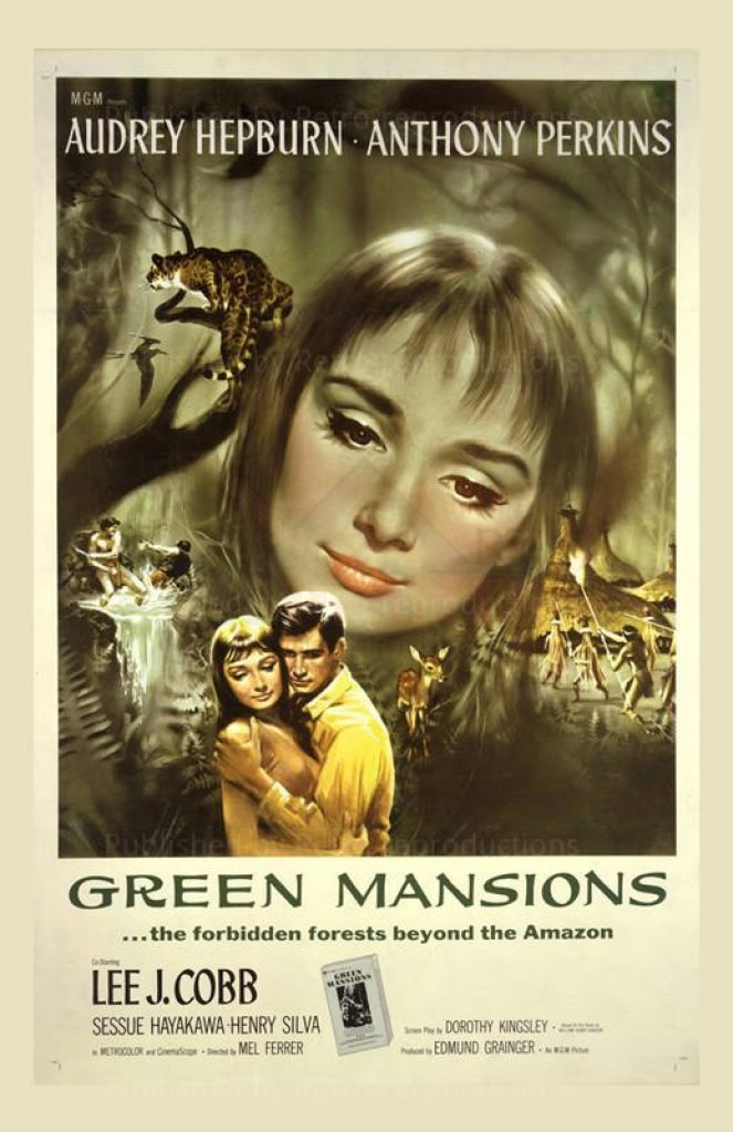 Green Mansions - Vintage Art, canvas prints