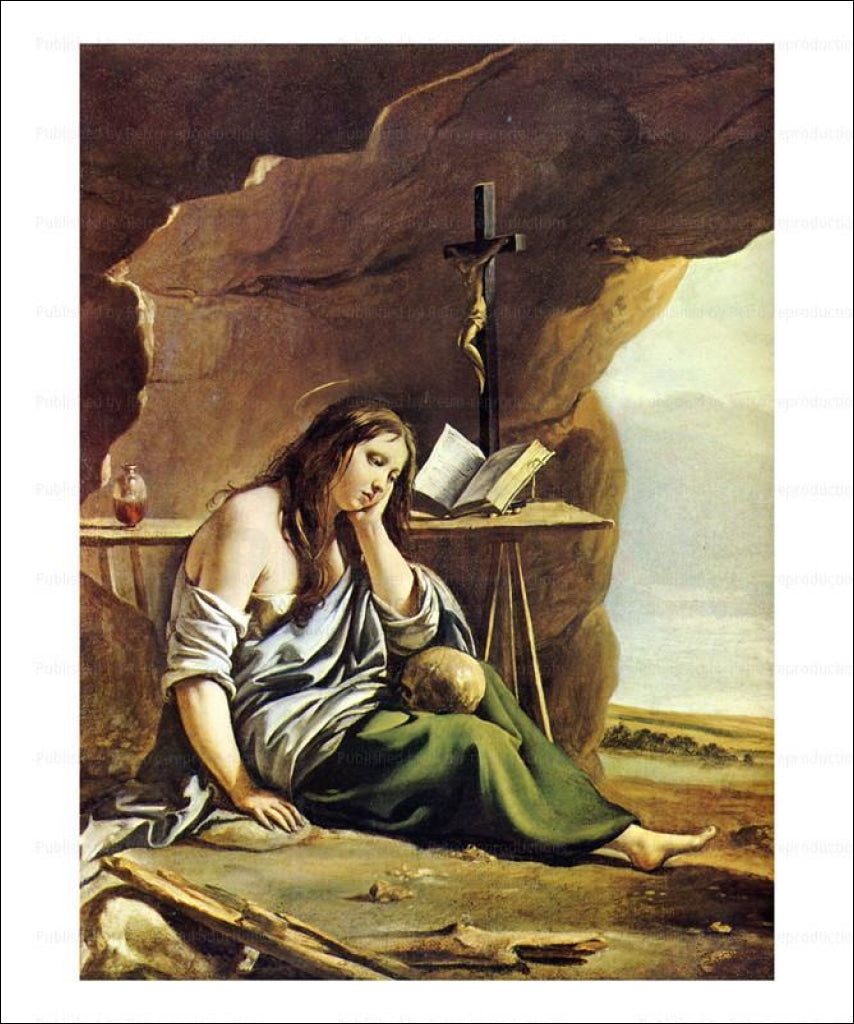 La Madeleine 1625 - Vintage Art, canvas prints