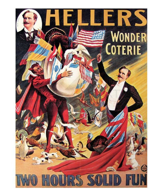 La merveilleuse coterie de Heller, 1907 - Vintage Art, canvas prints