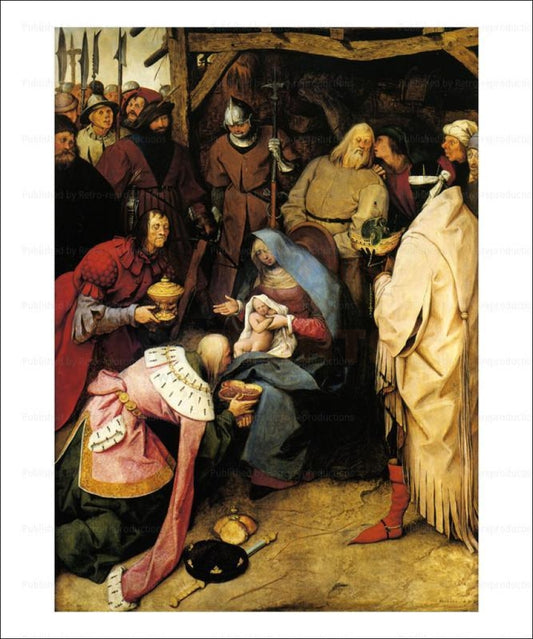 L'Adoration des Mages - Vintage Art, canvas prints