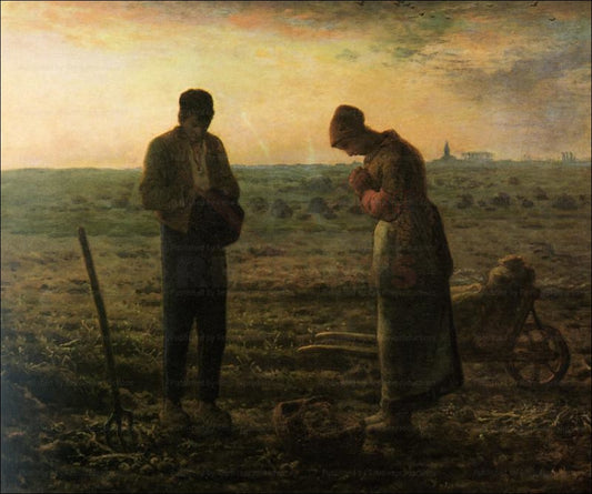 L'Angelus 1909 - Vintage Art, canvas prints