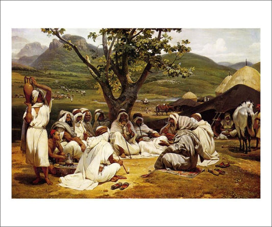 L'Arabe Diseur de Contes - Vintage Art, canvas prints