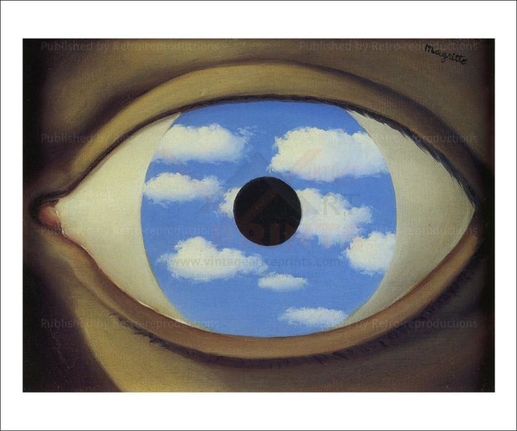 Le Faux Miroir 1950 - Vintage Art, canvas prints