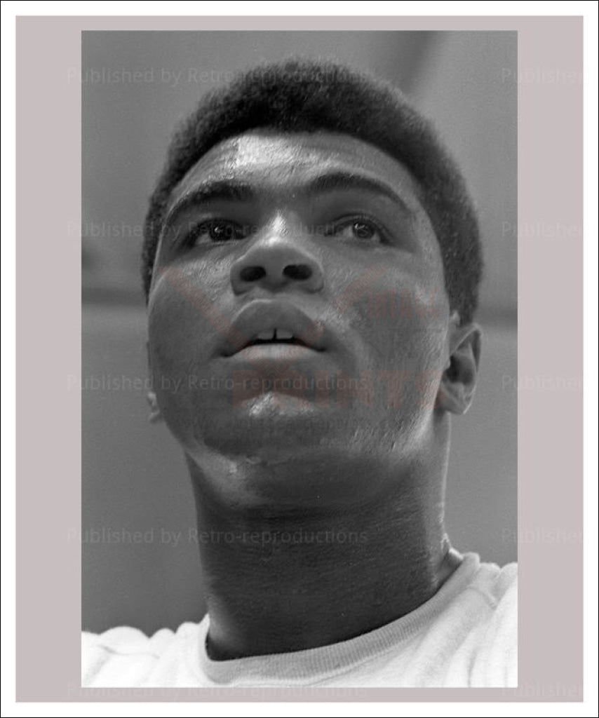 Muhammad Ali - Vintage Art, canvas prints