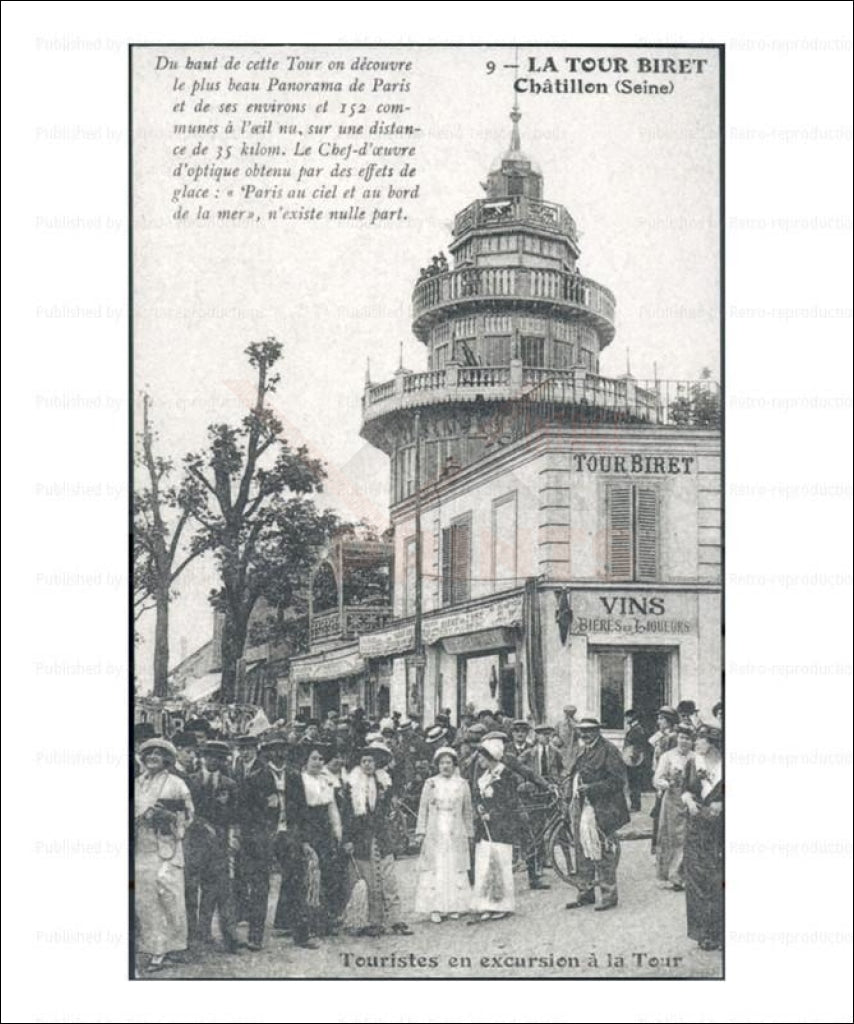 Paris suburb, vintage art photo print reproduction - Vintage Art, canvas prints