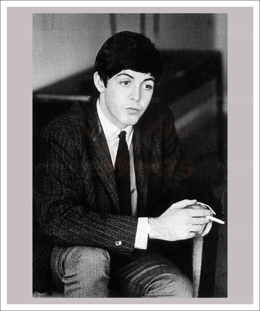 Paul Mc Cartney - Vintage Art, canvas prints