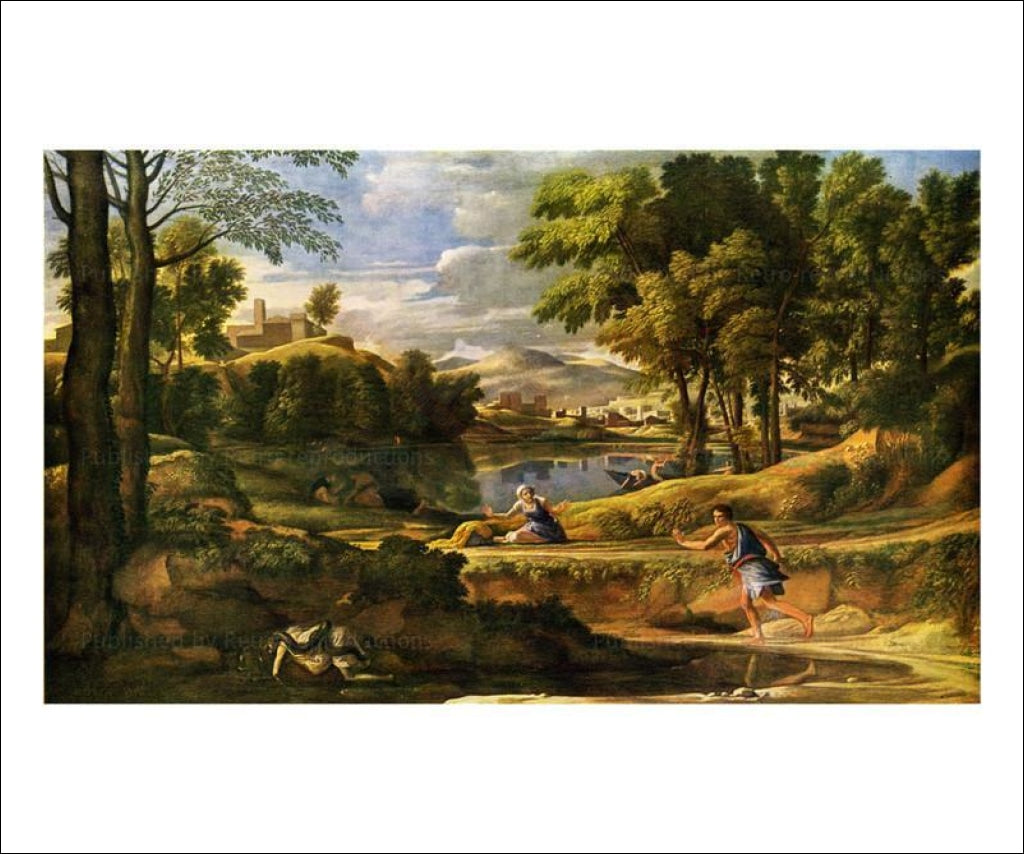 Paysage avec l'homme au Serpent - Vintage Art, canvas prints