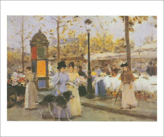 Printemps a Paris - Vintage Art, canvas prints