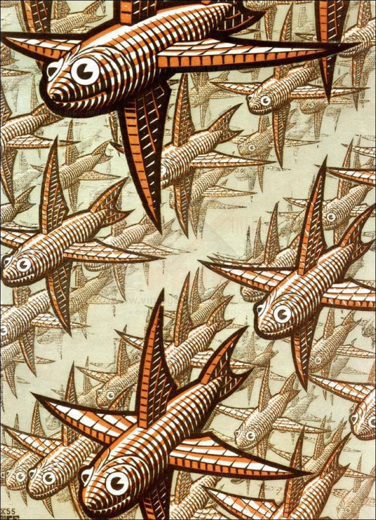 Profondeurs - Vintage Art, canvas prints