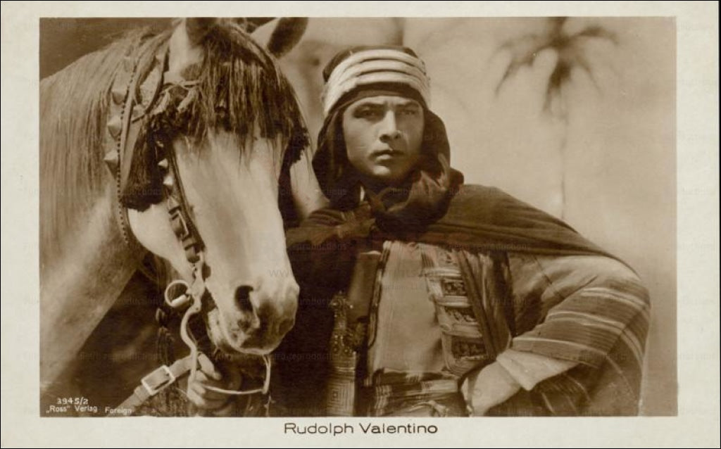 Rudolph Valentino, vintage photo, digital giclee print reproduction - Vintage Art, canvas prints