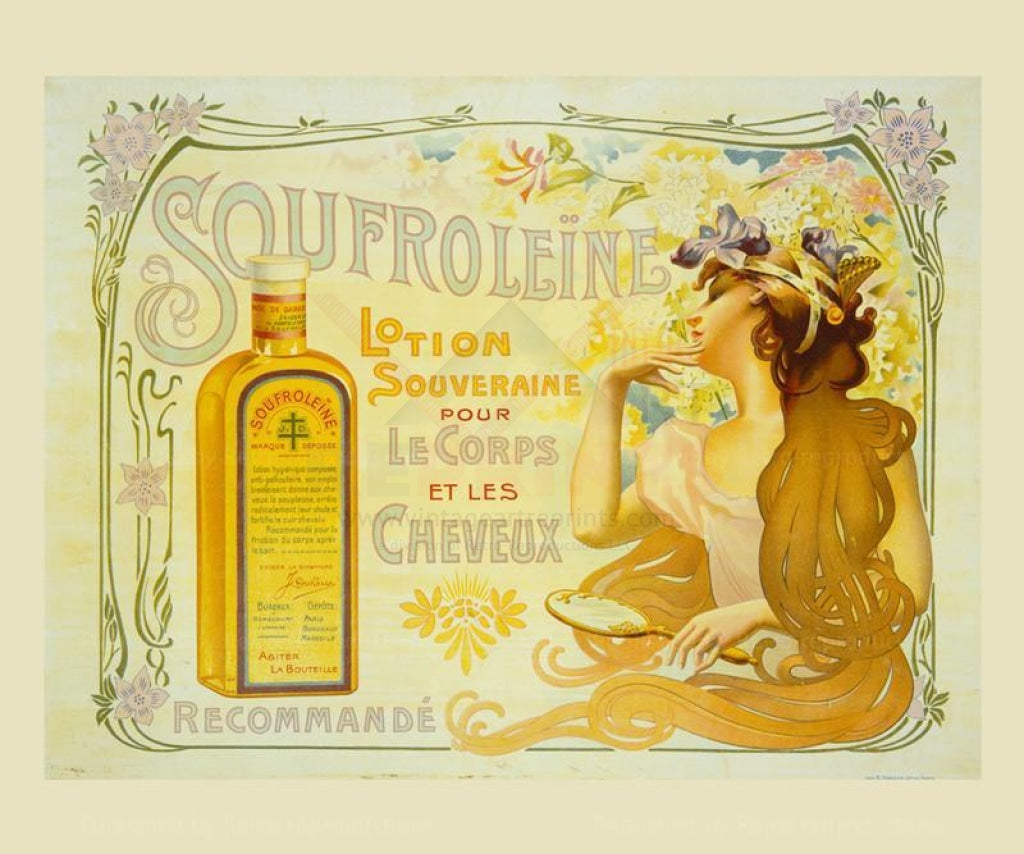 Soufroleine - Vintage Art, canvas prints