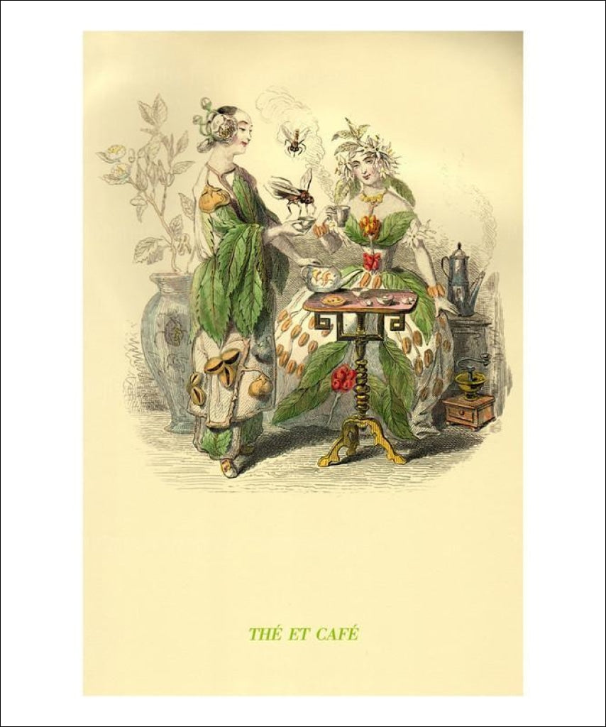 The et Cafe - Vintage Art, canvas prints