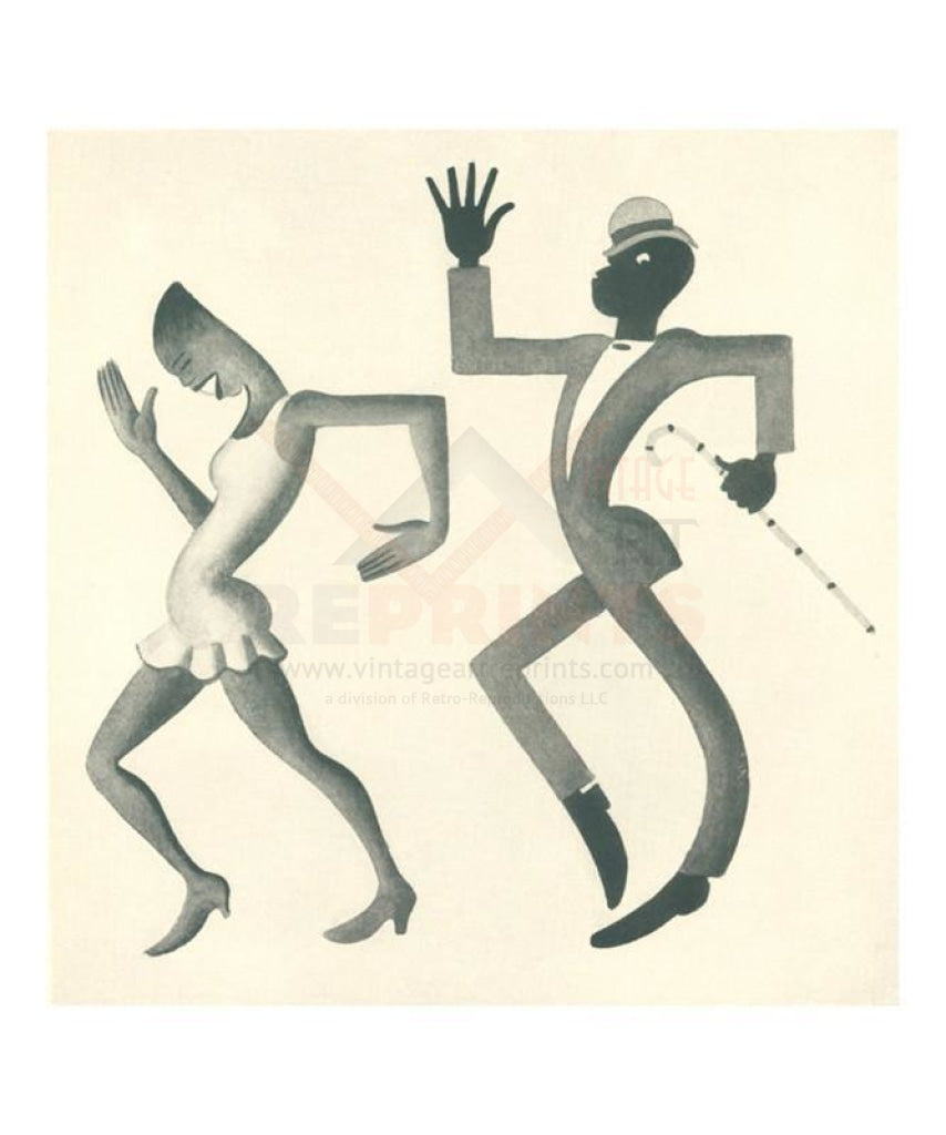 The Stomp No. 33 - Vintage Art, canvas prints