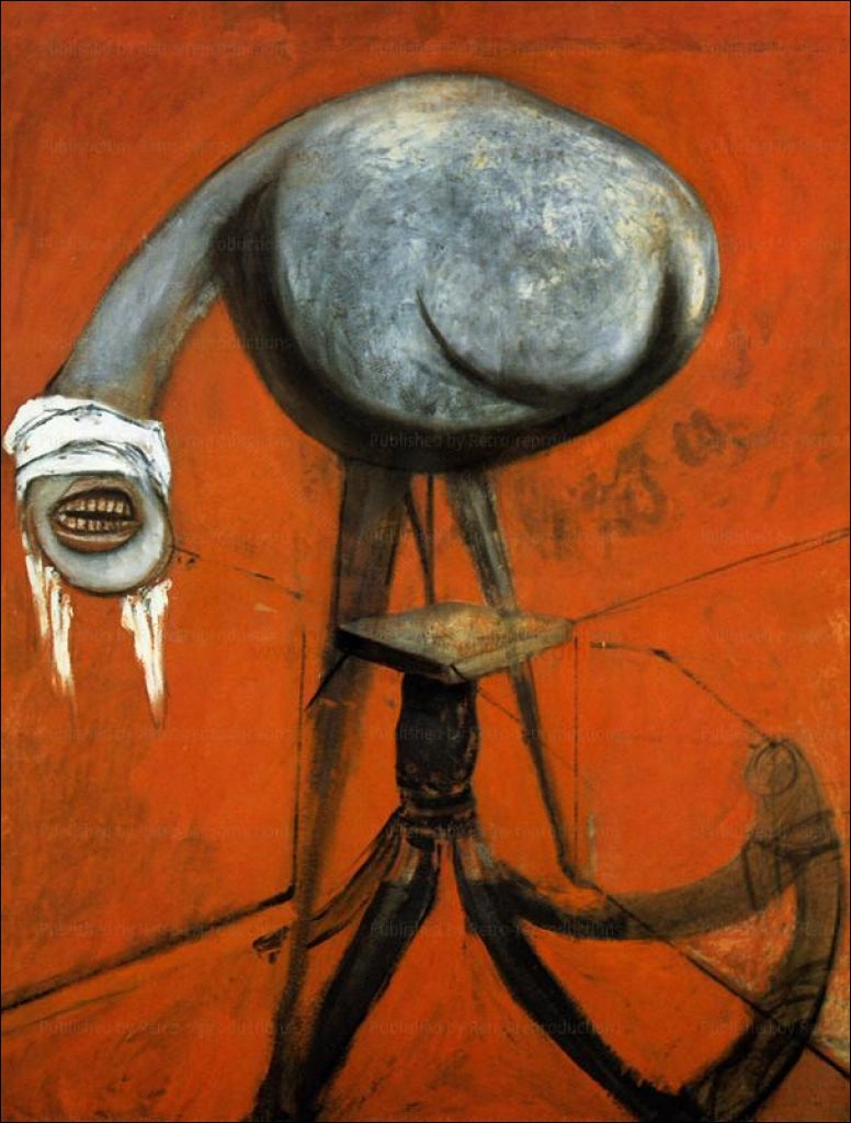 Throis Etudes de Figures au pied d'un Crucifixement - Vintage Art, canvas prints