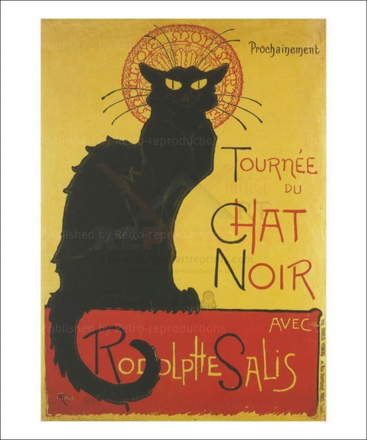 Tournee du Chat Noir - Vintage Art, canvas prints