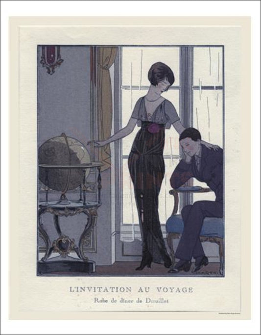 L Invitation Au Voyage Art Print I Retro-Reproductions.com