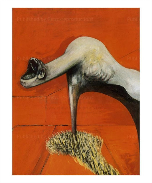 Art Prints, Francis Bacon, Trois etudes de personnages I VintageArtReprints.com