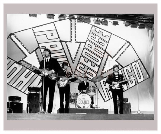 The Beatles, concert 1965, photographic print - Vintage Art, canvas prints