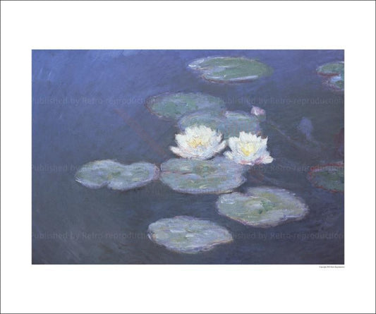 Waterlillies - Claude Monet Vintage Art, canvas prints