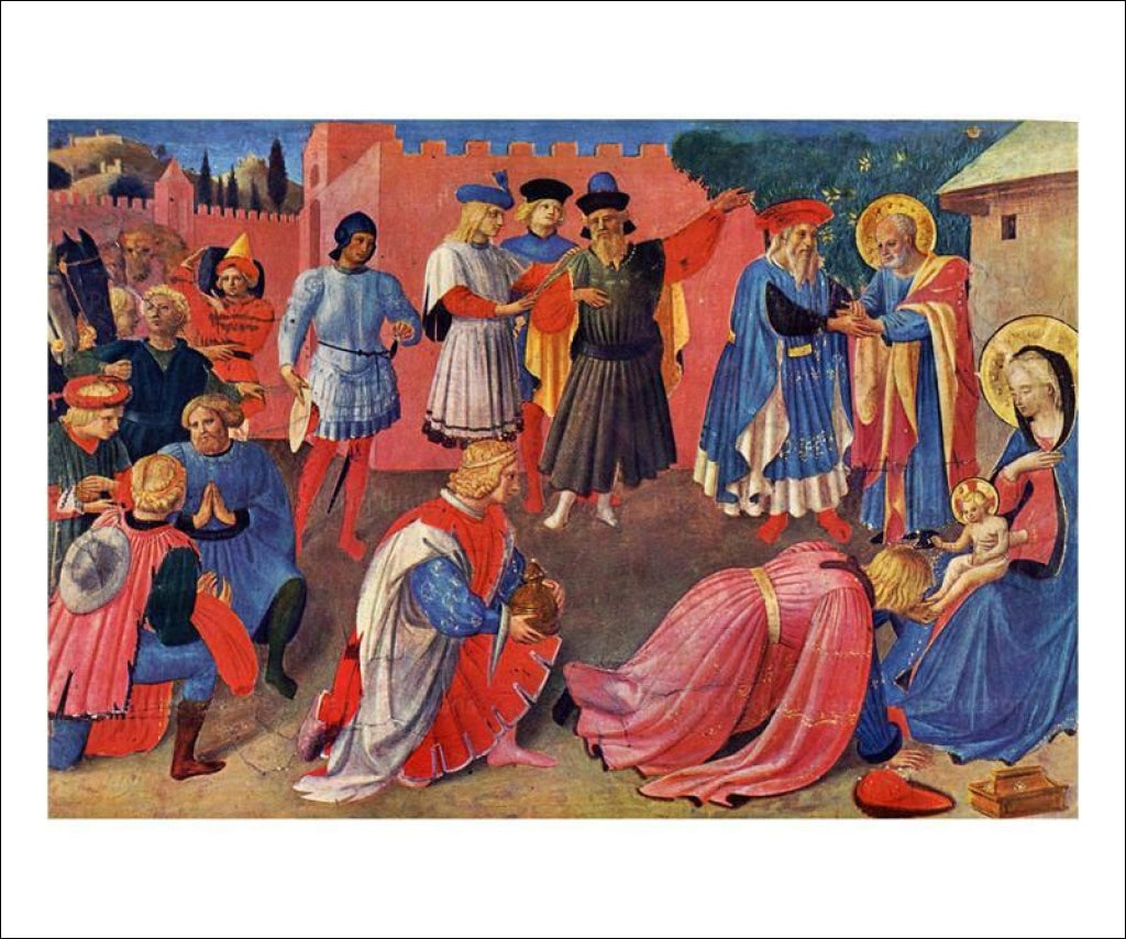 Canvas prints, Adoration, Fra Angelico, Art print - Vintage Art, canvas prints