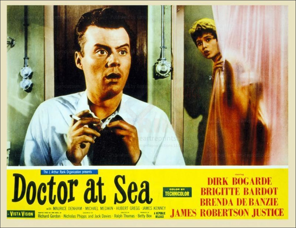 Doctor at Sea - Vintage Art, canvas prints