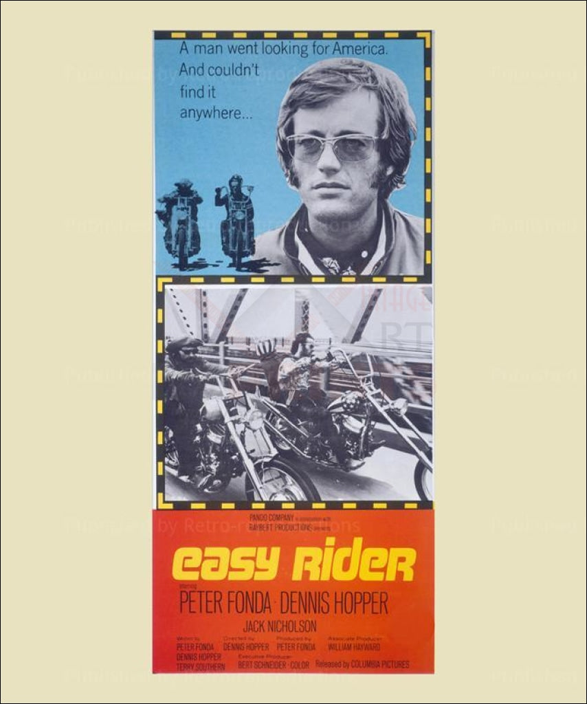 Easy Rider - Vintage Art, canvas prints