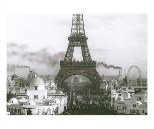 Exposition Universelle Paris 1900 - Vintage Art, canvas prints