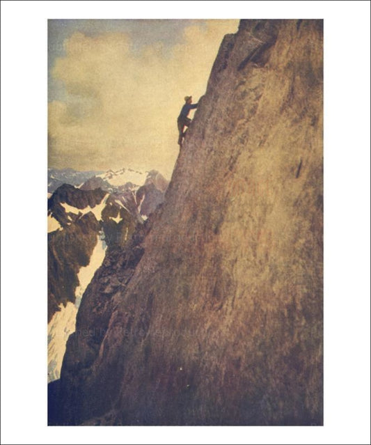 Fly on the Wall of the World - Vintage Art, canvas prints