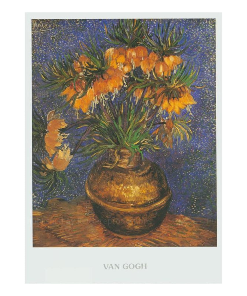 Fritillaires - Vincent Van Gogh - Vintage Art, canvas prints