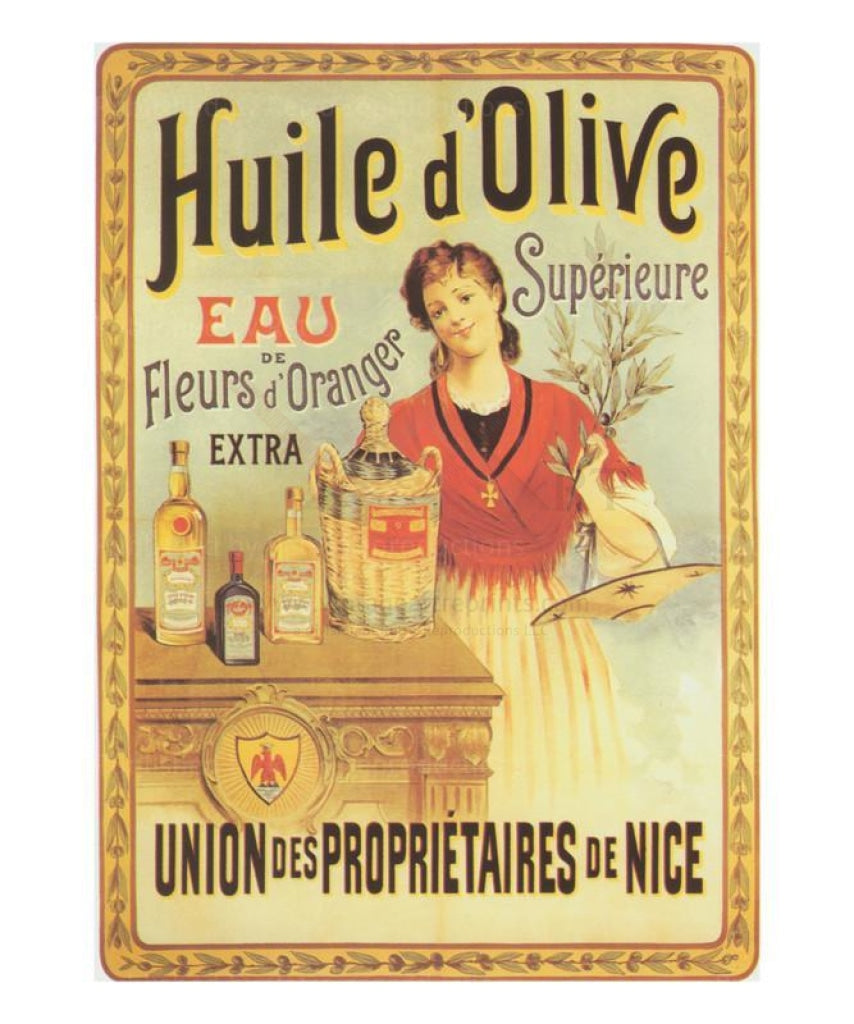 Huile d'Olive Superieure - Vintage Art, canvas prints