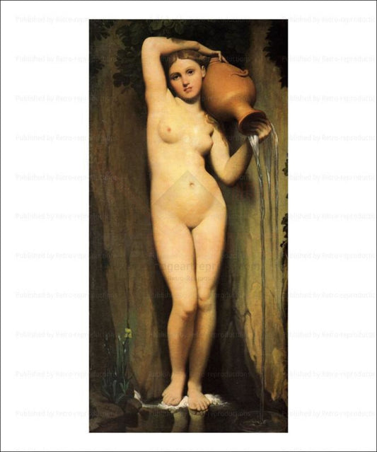 La Source 1820 - Vintage Art, canvas prints