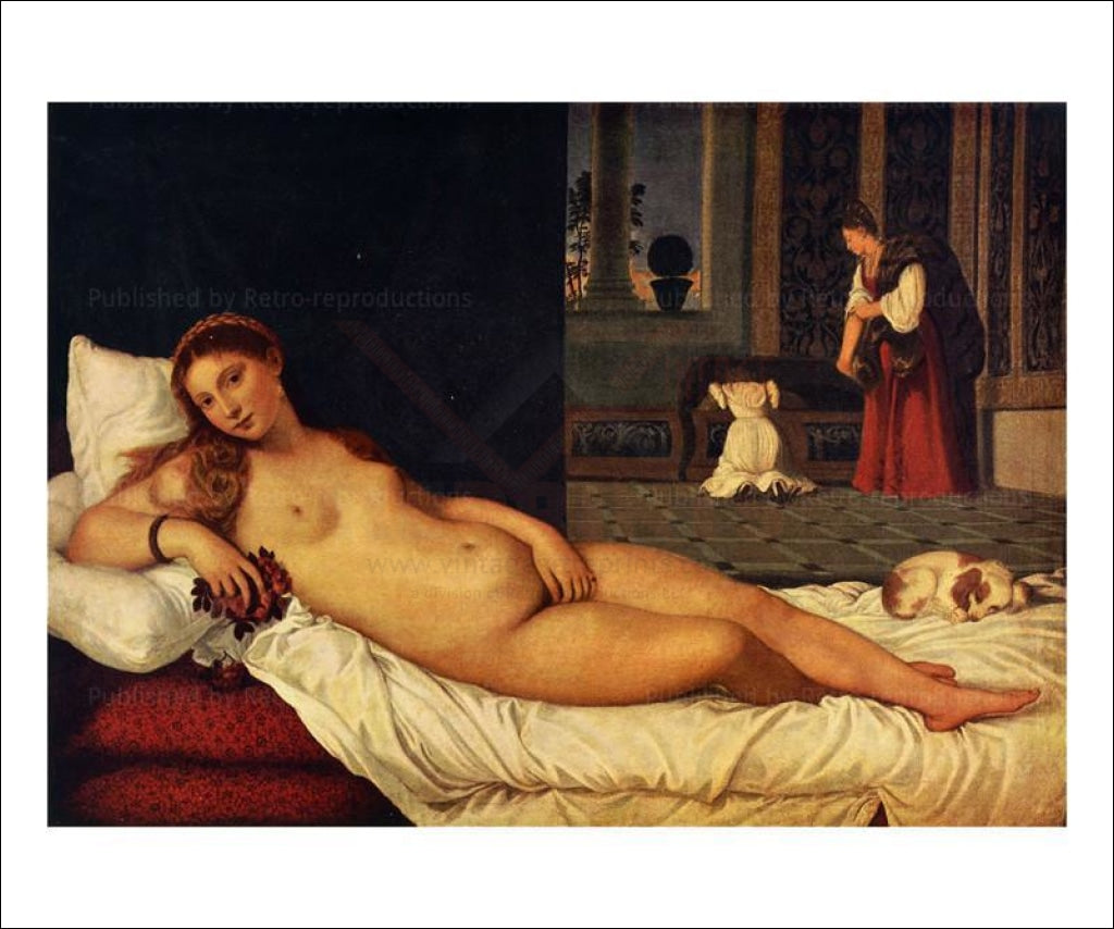 La Venus d'Urbin - Vintage Art, canvas prints