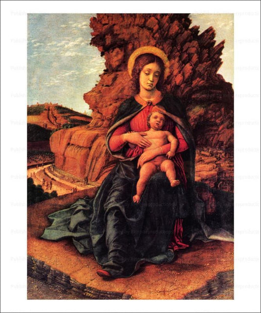 La Vierge a la Grotte - Vintage Art, canvas prints