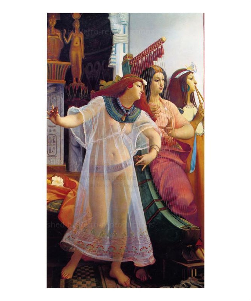 Les Egyptiennes - Vintage Art, canvas prints