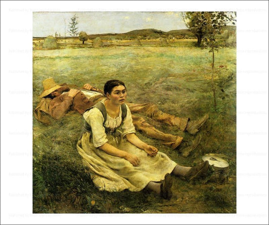 Les Foins, 1885 - Vintage Art, canvas prints