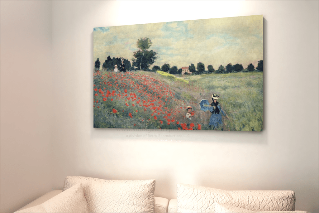 Canvas Print Claude Monet - French Artist Impressionism Prints