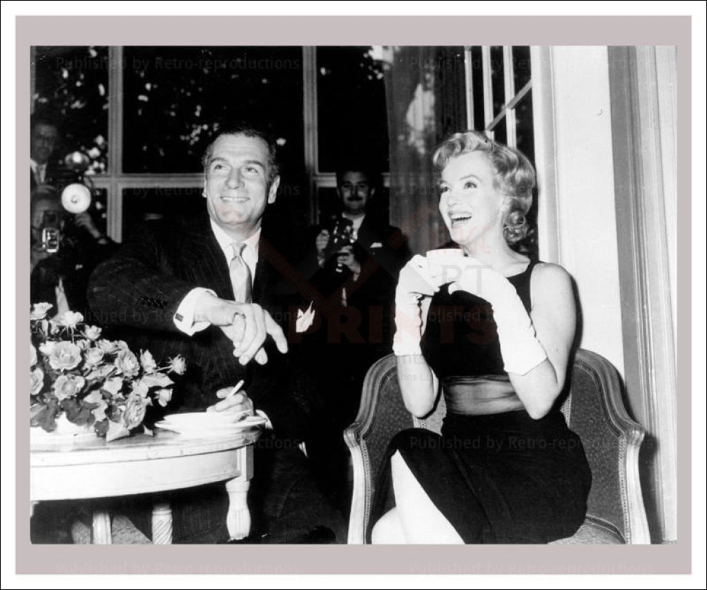 Marilyn Monroe and Laurence Olivier – Retro-Reproductions, LLC.