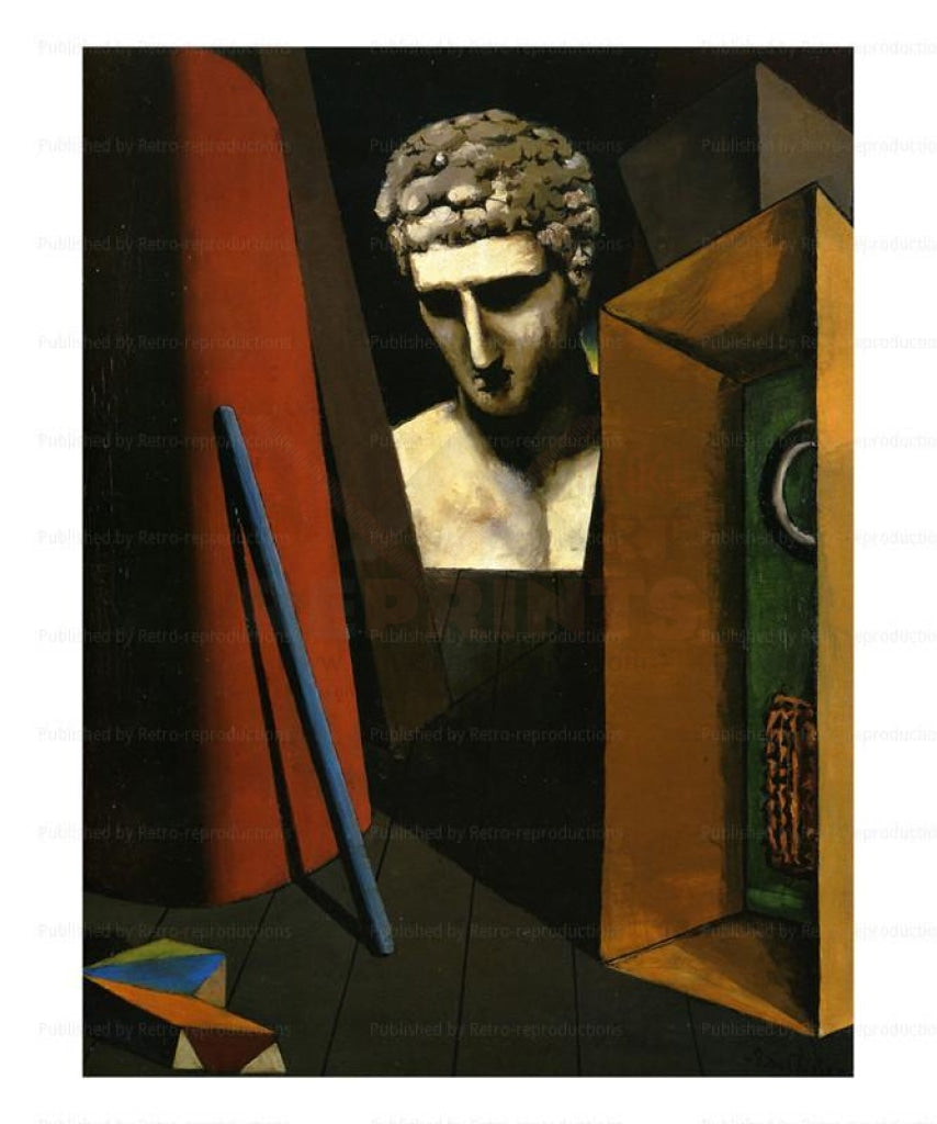 Melancholie Hermetique, 1918 - Vintage Art, canvas prints