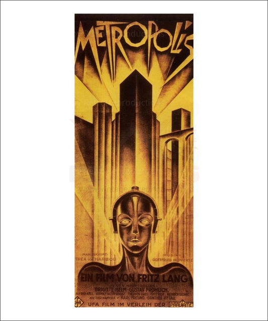 Metropolis - Vintage Art, canvas prints