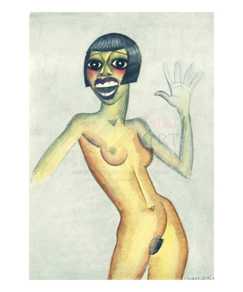 Nude Color - Vintage Art, canvas prints