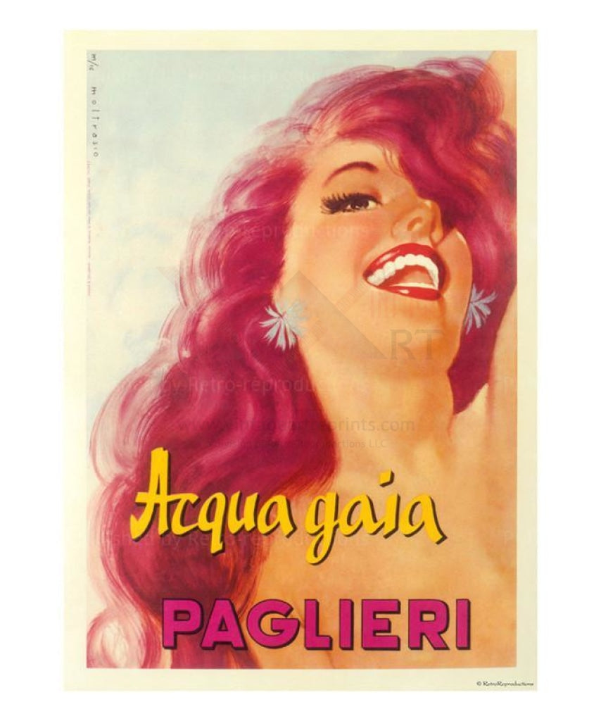 Paglieri - Advertising print - Vintage Art, canvas prints