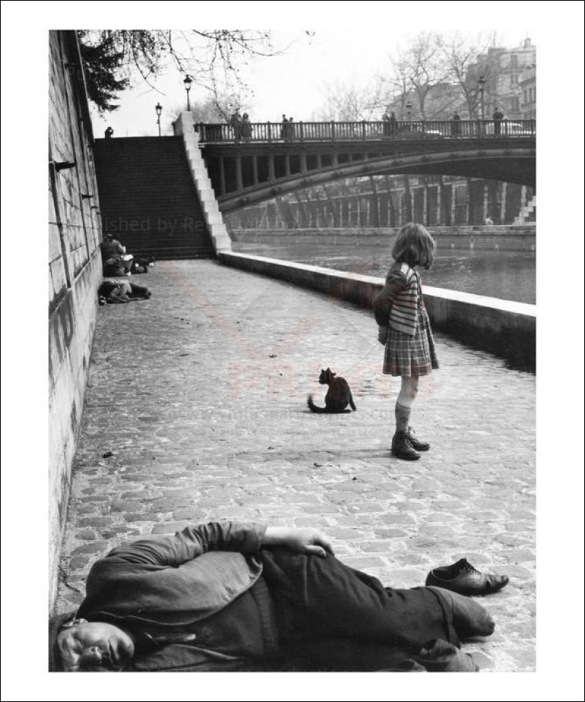 Paris The Seine Fleuve - Vintage Art, canvas prints
